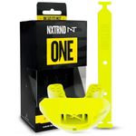 Nxtrnd One Football Mouth Guard, Strap Included, Fits Adult & Youth (Neon Yellow)