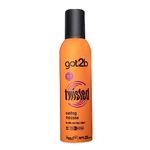 got2b Twisted Curling Mousse 250ml, for 96h Anti-Frizz Effect, with Panthenol, for Naturally Wavy, Curly & Coily Hair, Vegan Formula*, Silicone-free