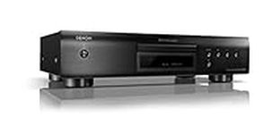 Denon DCD-600NE CD Player for Home, HiFi System, CD-R/RW / MP3 / WMA, Pure Direct Mode, AL32 Processing, Optical Output - Black DCD600NEBKE2GB