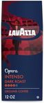 Lavazza Opera Intenso Ground Coffee 12oz Bag, Dark Roast, Bold and Balanced Taste, Intensity 4/5, Arabica and Robusta, Ideal for Drip Brewers, (Pack of 1) - Package May Vary