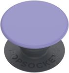 PopSockets: PopGrip Basic - Expanding Stand and Grip for Smartphones and Tablets [Top Not Swappable] - Cool Lavender