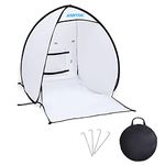 AGPTEK Spray Shelter, Spray Paint Shelter Portable Paint Booth for Spray Painting, Easy to Install, Hobby Paint Booth Tool, Painting Station and Spray Paint Tent