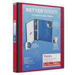 STAPLES 18370 Binders, Red