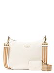 Kate Spade Rosie Leather Crossbody Bag Purse Handbag with Coin Purse (PARCHMENT MULTI)