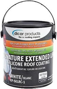 Dicor RP-SELRC-1 Signature Extended Life EPDM Rubber Roof Coating - White, 1 Gallon Can