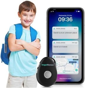 AngelSense Personal GPS Tracker for Kids, Teen, Autism, Special Needs, Elderly, Dementia - 2-Way Auto-Answer Speakerphone & SOS Button - School Bus Tracking - Subscription Required
