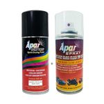 APAR Automotive Spray Paint Bakers Chocolate (RC Colour Name) +GC Compatible for Maruti Cars -225 ml (Pack of 2-Pcs)