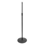 OnStage MS9212 Heavy-Duty Low Profile Microphone Stand with 12" Base, Black