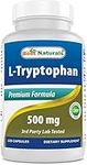 Best Naturals L-Tryptophan 500mg 12
