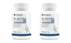 Trexgenics® St. JOHN’S WORT 500mg Standardized (0.3% Hypericin) Stress, Mood, Mental health support (60 Vcaps) (2)