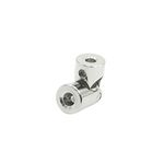 uxcell RC Models Toy Motor Shaft Metal Universal Joint Fittings 4mm x 3.175mm