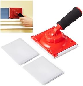GRSL43 Paint Edger Trimmer with 2 Replacement Pads | Improved Guide Wheels | Edge Painting Tool for Walls, Ceilings, Corners & Trims | Paint Pad Applicator, Edge Trimmer & Paint Edger Tool