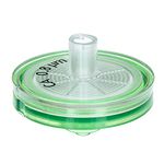 GVS Filter Technology, Syringe Filter, ABLUO, 25mm, CA Membrane, 0.80µm, Acrylic Housing, Green Color, 10/pk