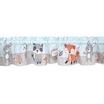 Bedtime Originals Woodland Friends Window Valance, Multicolor