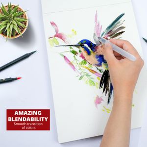 NUCASSO A4 Watercolour Paper 300gsm – Cold Pressed Art Pad