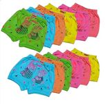 Kiddys 100% Soft Cotton Kids Innerwear Bloomers Briefs Jetty Panties Drawers Underwear Shorts for Baby Girls and Boys (6-12 Months, Style2)