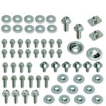 66pc Specbolt Kawasaki KX & KXF Body BOLT KIT for Plastics Seat Fenders shrouds number plates Fasteners fit KX60 KX80 KX85 KX100 KX125 KX250 KX500 KX250F KX450F KXF250 & KXF450