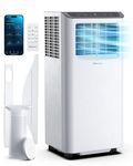 Pro Breeze 4-in-1 Portable Air Conditioner 9000 BTU – Smart Home WiFi Compatible - 24 Hour Timer & Window Venting Kit Included. Powerful Air Conditioning Unit with Class A Energy Efficiency Rating