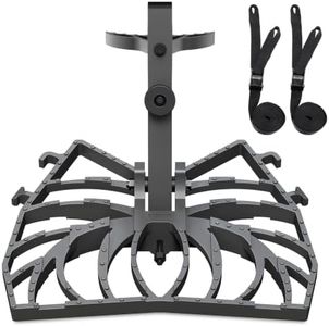 Kalkal Saddle Platform, Die-Cast Aluminum Adjustable Saddle Hunting Platform, Lightweight Tree Saddle Platform Hunting System