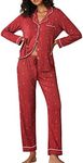 Ekouaer Pajamas Women's Long Sleeve