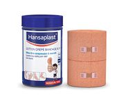 Hansaplast Soft Cotton Pain Relief Crepe Bandage Pack of 1 (8CMx4MTR)