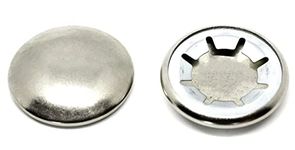 6mm Nickel Capped Starlock Washers For Shaft Retaining Push On Clips Cover AN83 (Pack of 10)