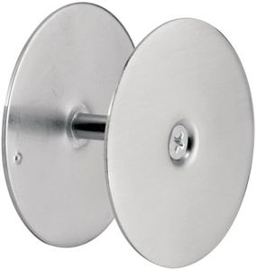 Prime-Line Products U 10446 Door Hole Cover Plate, 2-5/8 inch Diameter, Satin Nickel