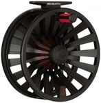 Redington Behemoth Series Die-Cast Adjustable 5/6 Fly Fishing Reel Spool with Nylon Reel Case, Black