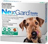 Nexgard, Flea & Tick Monthly Chew, Dog, 10.1-25kg, 6pk