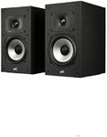 Polk Monitor XT20 Pair of Bookshelf or Surround Speakers - Hi-Res Audio Certified, Dolby Atmos & DTS:X Compatible, 1" Terylene Tweeter & 6.5" Dynamically Balanced Woofer (Pair, Midnight Black)