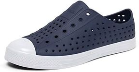 SAGUARO Mens Garden Shoes for Women Breathable Slip-On Gardening Clogs Quick Dry Non-Slip Water Shoe Outdoor Beach Sandals Aero XVII Blue/White 7 Women/5 Men