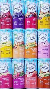 Crystal Light Pitcher Packs Drink Mix Variety Bundle of 12 Different Flavors