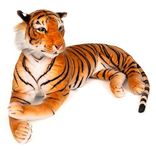 Curvaso Premium Soft Plush Toys Cuddly Stuffed Animal Giant Big Large Size Doll Kids Gift Present Tiger