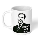 Akipi World Best Boss – The Office TV Show ARM187 Ceramic Coffee Mug 11oz