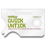 Smidge Unisex's Tick Removing Card, Green, one size