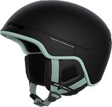 POC Obex Pure - Lightweight and Safe Ski and Snowboard Helmet for Optimal Protection on and Off the Slopes, Uranium Black/Apophyllite Green Matt, XL-XXL (59-62 cm)