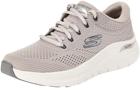 Skechers Arch Fit 2.0, Sport Uomo, Taupe Mesh Sintetico, 42 EU