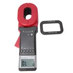 ETCR2000A+ Ground Earth Tester, Digital Clamp Meter Ground Earth Meter Tester with LCD Display
