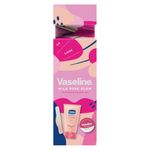 Vaseline Wild Rose Glow Skin Gift Set gifts for her with a lip balm, hand lotion and glass nail file 2 piece