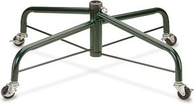 National Tree 32 Inch Folding Tree Stand with Rolling Wheels for 9 to 10 Foot Trees, Fits 1.25-Inch Pole (FTS-32R-1)