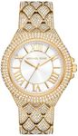 Michael Kors Camille Three-Hand Gold-Tone Stainless Steel Women's Watch (Model: MK4800)