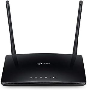 TP-Link 300 Mbps N 4G LTE, Wireless, 4G Network, No Configuration Required, LAN/WAN Port, SIM card Slot, Connects Up to 32 Devices, Parental Control and Access Control (TL-MR6400 APAC)