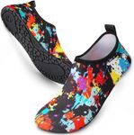 SIMARI Water Shoes for Women Men Aqua Socks Swim Surf Beach Barefoot Yoga Travel Camping Essentials Kayak Boat Accessories Quick-Dry Non Slip Adult Youth SWS002