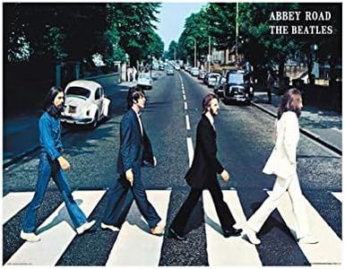 Trends International Beatles-Abbey Road Wall Poster, 22.375" x 34", Unframed Version, Bedroom