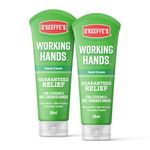 O'Keeffe's Working Hands, 80ml Tubes (2 Pack) - Hand Cream for Extremely Dry, Cracked Hands | Instantly Boosts Moisture Levels, Creates a Protective Layer & Prevents Moisture Loss