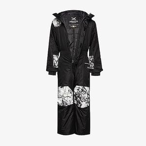 Arctix Kids Dancing Bear Insulated Snowsuit, Black/Cracked Marble Black, Medium