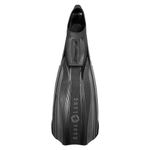 Aqualung STRATOS 3 - Unisex adult scuba diving fin, Footed fins without booties for maximum hydrodynamic performance, grippy soles, excellent grip, ideal for diving, Black