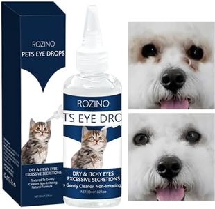 Eye Drops for Dogs - Gentle Formula Cataract Eye Drops for Dogs,30ml Dog and Cat Eye Wash for Flush & Soothe Eye Irritations, Remove Tear Stains Borato