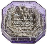 Prym 024120 Straight Pins 6 SF 0.50 x 30 mm Silver Colour 50 Gram Box, Steel, 30 x 0,5mm