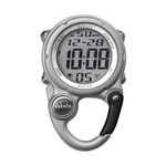 Dakota Digital Clip Mini Watch - Water Resistant - Silver